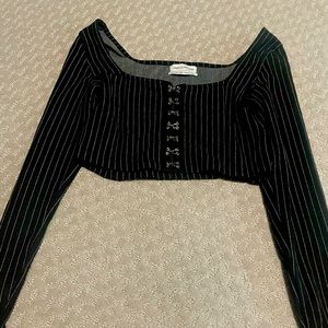 Urban Outfitters Corset closure Crop top